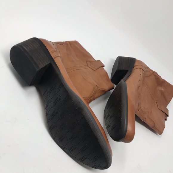 Franco Sarto Size 8.5 M window2 brown ankle boot leather really nice. - Picture 8 of 8